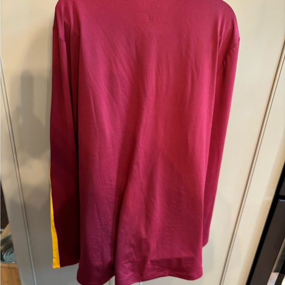 NWT Washington Commanders Augusta Sportswear Maroon and Yellow Pullover xl - Picture 3 of 4